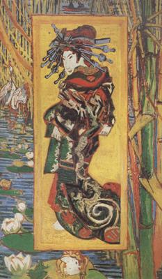 Vincent Van Gogh Japonaiserie:Oiran (nn04) China oil painting art